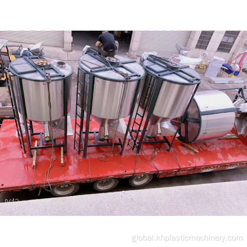 Plastic Mixture Machine Stainless Steel Plastic Mixer Blending With Drying Device Factory